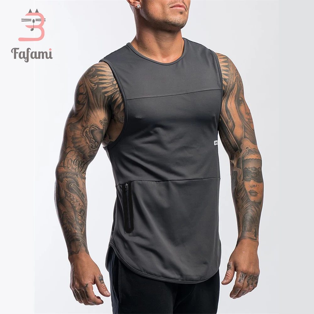 

Bodybuilding Sport Tank Top Men Man Dry-fit Vest Regatta gyms fitness workout sleeveless T-shirt Summer casual loose undershirt