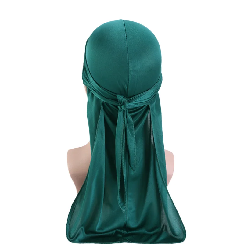 Мужская шелковая дышащая шапка Durag в стиле хип-хоп Du Doo Rag Wings атласная Байкерская