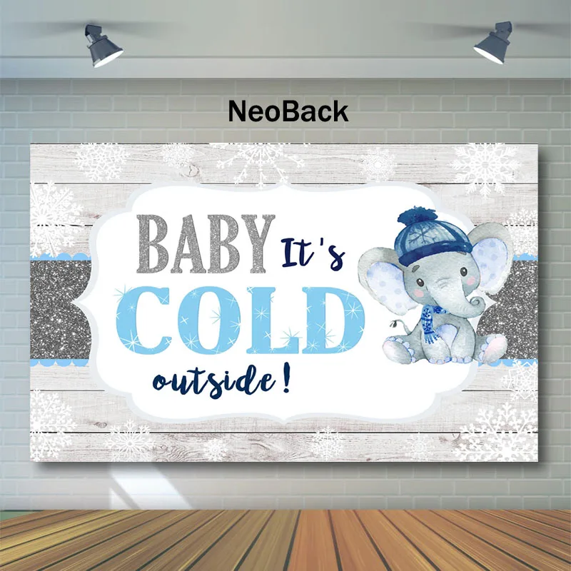 Фон NeoBack для фотосъемки с изображением белой деревянной стены и милого голубого