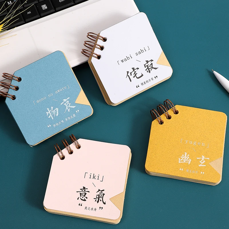 

Мини-блокноты из латуни и крафт-бумаги на спирали, без рисунка