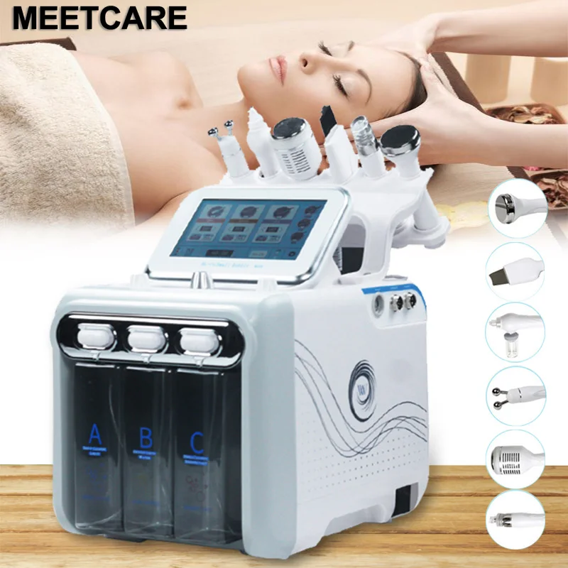 Многофункциональный массажер для лица маленькие пузырьки вакуумный аппарат