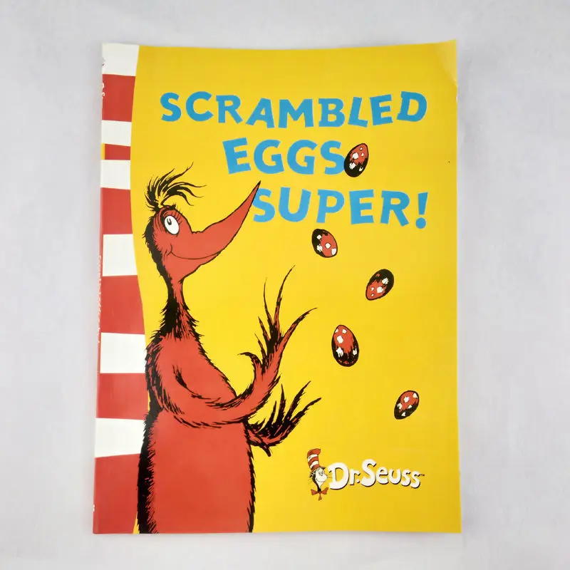 

SCRAMBLED EGGS SUPER Dr.Seuss Kids Funny Storybook Baby Learning English Children Picture Book Enlightenment Bedtime Reading