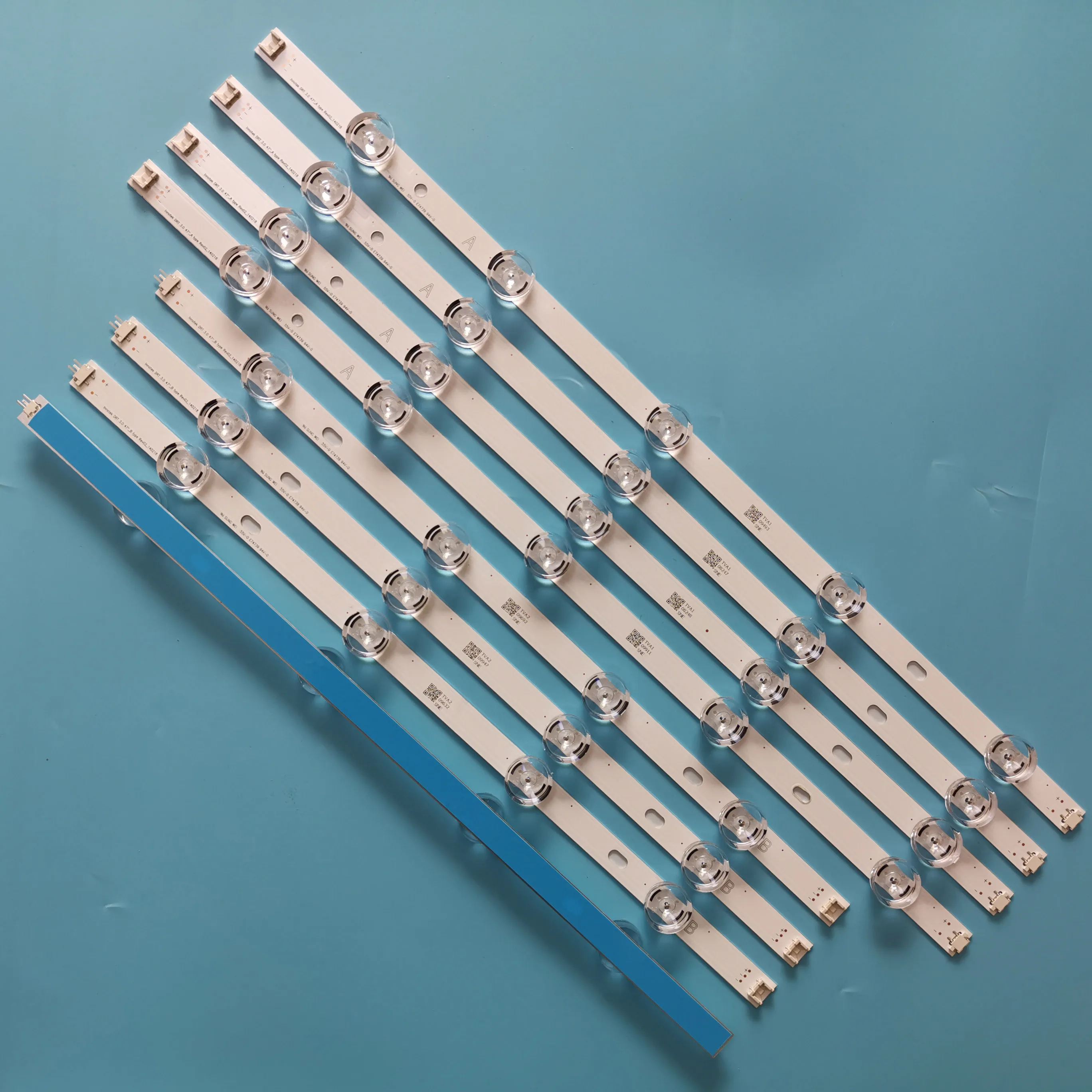 8 шт./компл. алюминиевая новая светодиодная лента для подсветки LG 47LB650 47LB630 innotek DRT 3