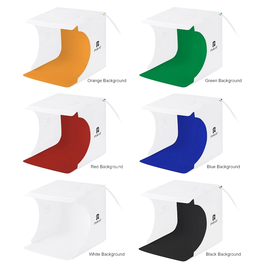 

Mini Folding Lightbox Photography Photo Studio Softbox 1 Panel LED Light Soft Box Photo Background Kit Light box for DSLR Camera