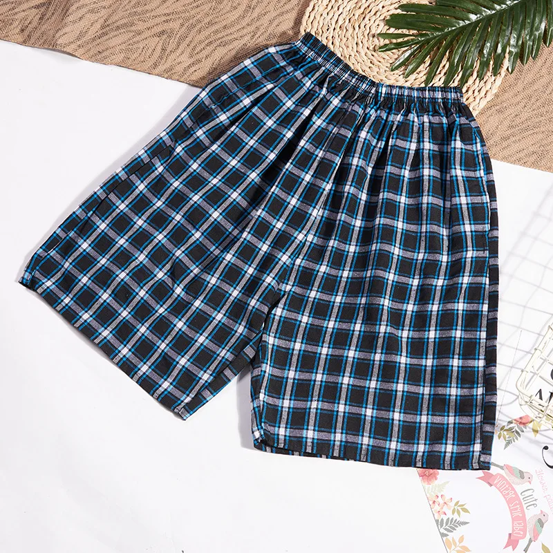 Шорты мужские хлопковые свободного покроя повседневные бермуды с завязкой на