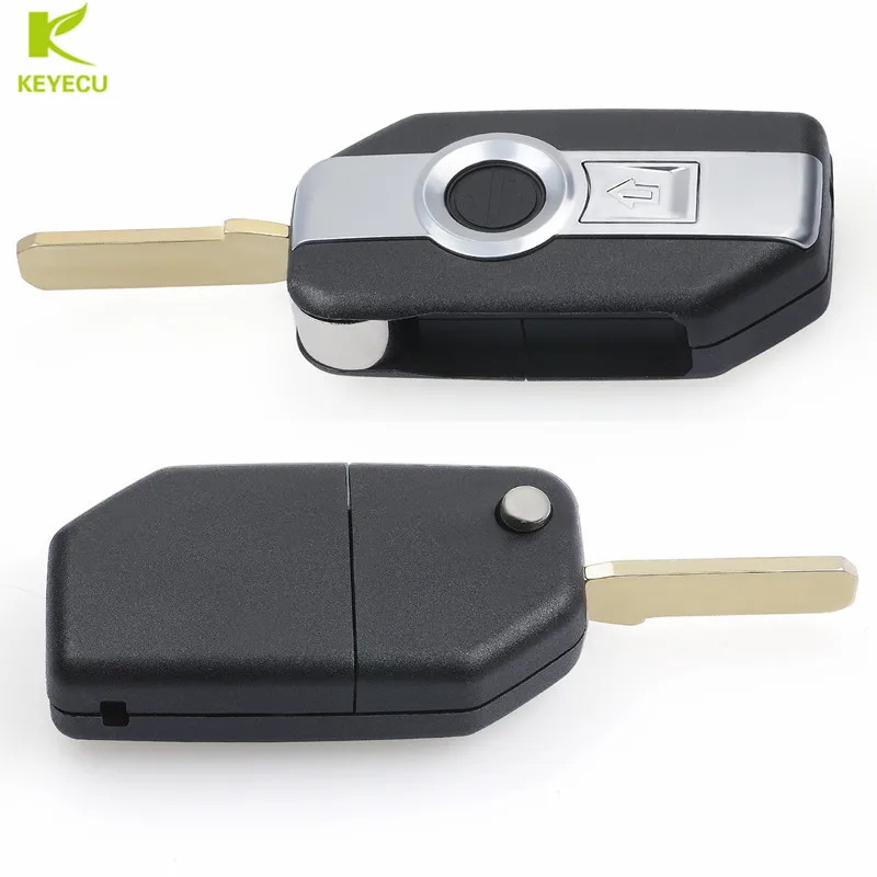 Чехол KEYECU для ключа дистанционного управления мотоциклом чехол с 2 кнопками BMW