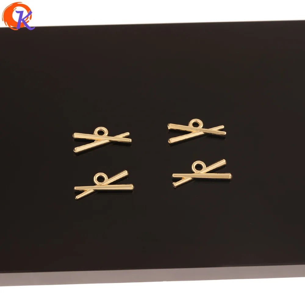 

Cordial Design 200Pcs 7*16MM Jewelry Accessories/Earrings Connectors/Stick Shape/DIY Jewelry Making/Hand Made/Earring Findings