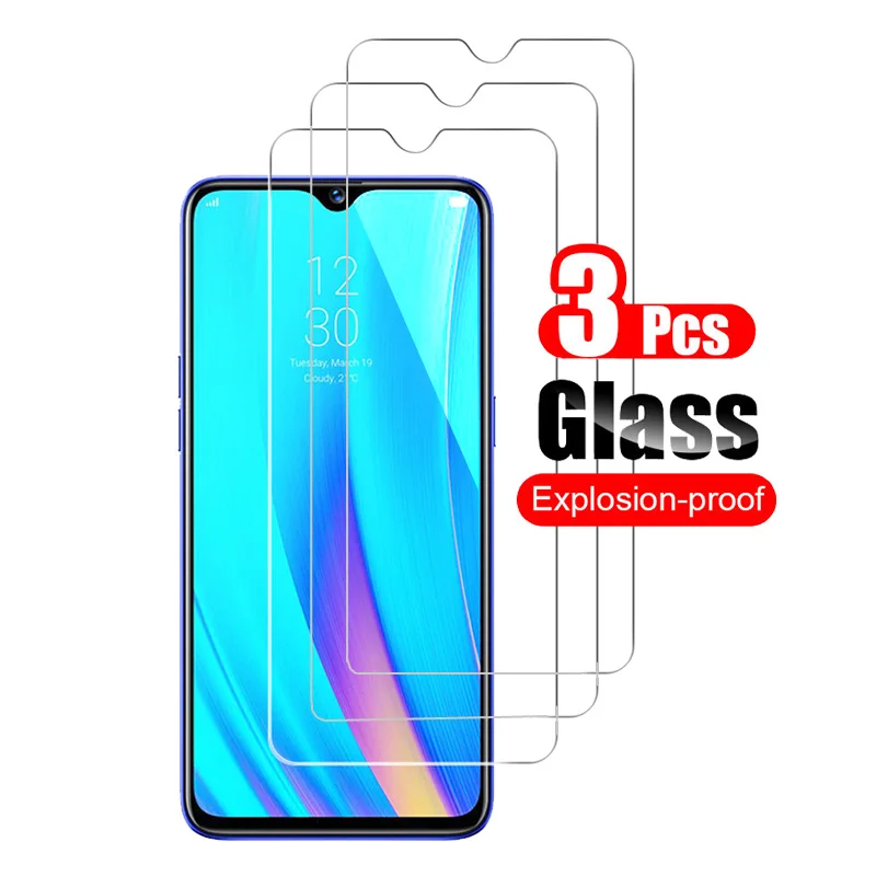Закаленное стекло для Oppo A9 (2020) A11x 3 шт. Защита экрана 2020 защитное премиум класса 2.5D