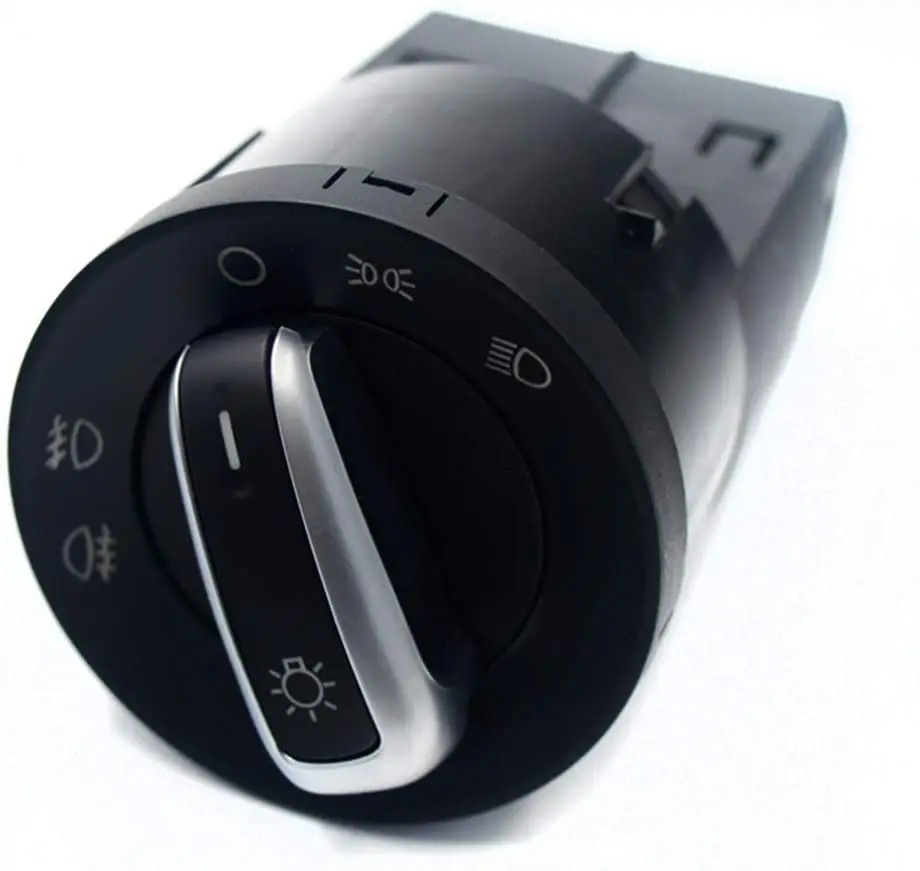 

Переключатель управления противотуманной фарой для VW Golf MK4 Jetta 4 Bora Passat B5, хромированный переключатель управления противотуманной фарой ...