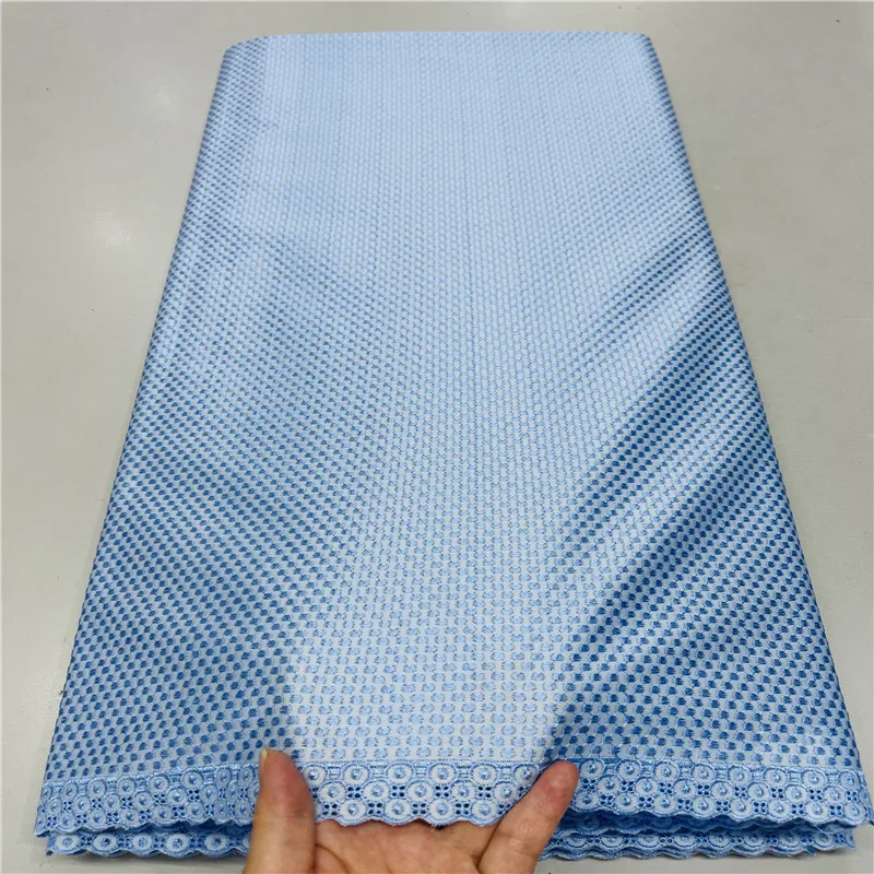 Pаспродажа Высококачественная швейцарская вуаль, кружева в Швейцарии, хлопковая полированная ткань для сухих мужских платьев, кружевная ткань для сва...