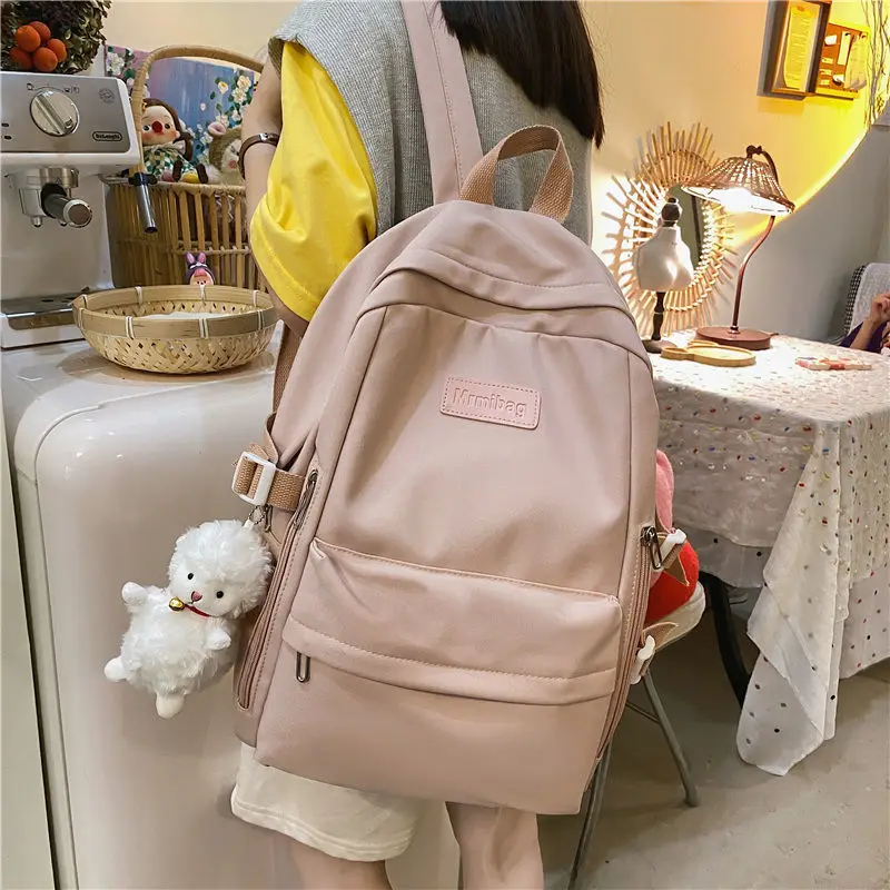 Вместительный женский рюкзак новинка 2022 Простой Школьный Forest для колледжа