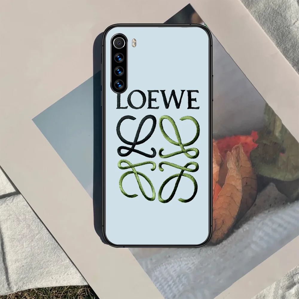 

Spanish luxury brands Phone Case For XIAOMI Redmi Note 5 7 8 T 9 6A 7A 8A 9S K 20 30 Pro black Bumper Pretty Coque Silicone Back