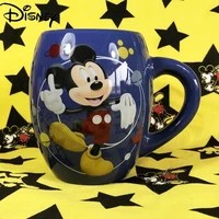 disney cute cartoon mickey mickey mouse ceramic mug simple large capacity mug coffee cup collection mug