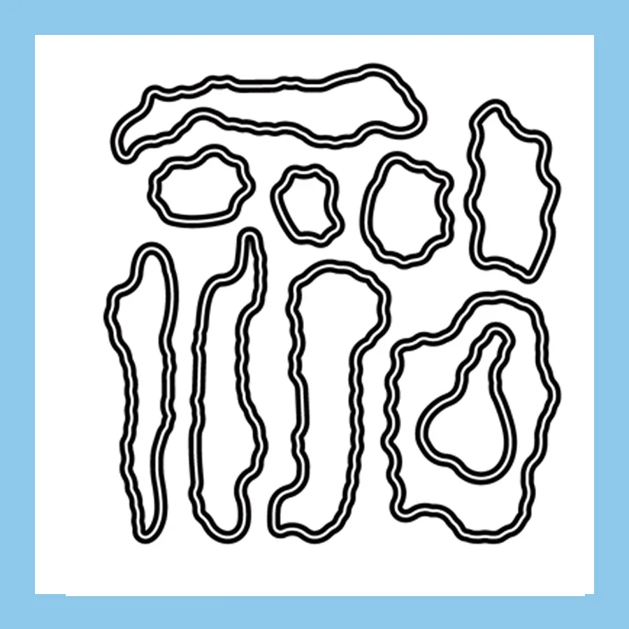 ZATBWS г-н крокодил прозрачные штампы для DIY Скрапбукинг/изготовление карт/альбом