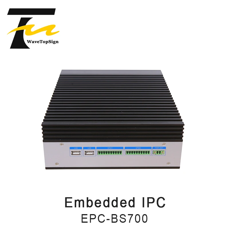 WaveTopSign Embedded IPC EPC BS700 CPU Intel®Процессоры lvy Bridge i3/i5/i7 Поддержка mSATA и SSD 2 5