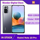 Смартфон Xiaomi Redmi Note 10 Pro, телефон с глобальной прошивкой, экран 256 дюйма, 1100 ГБ, Восьмиядерный процессор, 120 Гц, камера 64 мп, 6,6 мАч