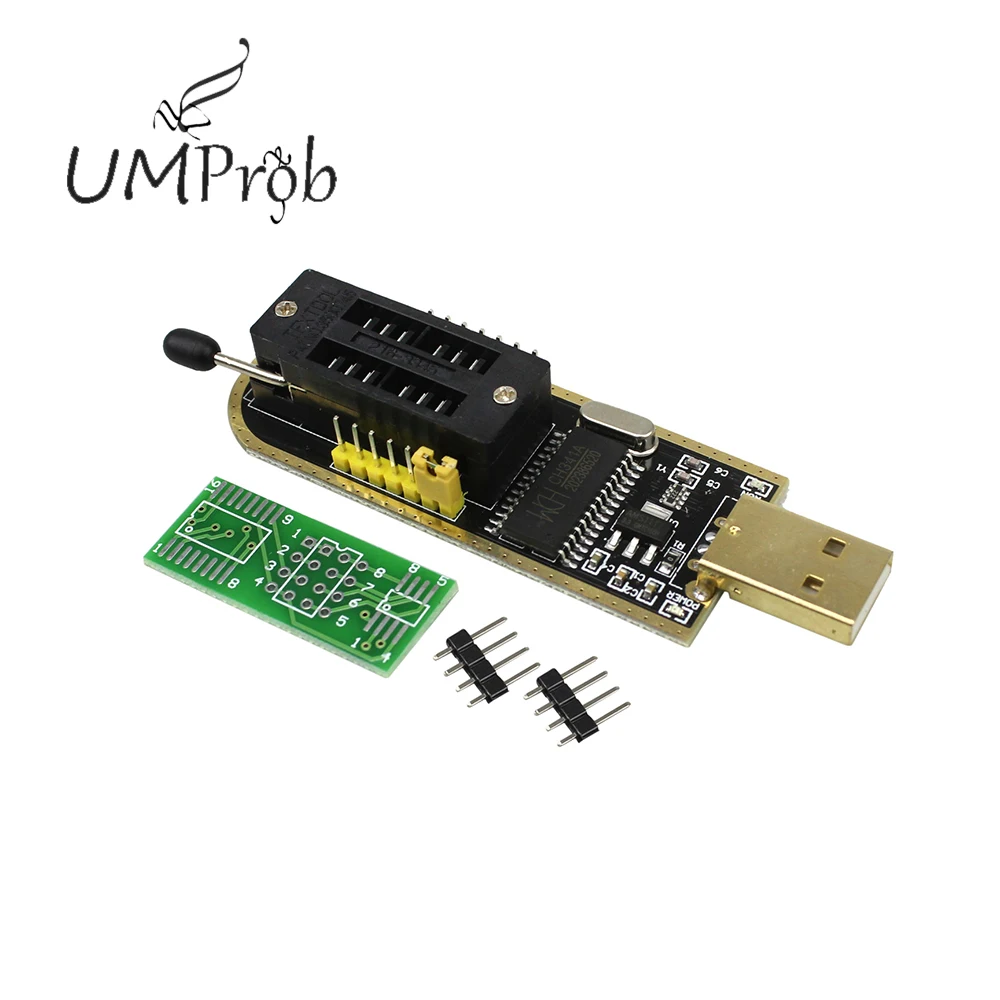 CH341A 24 25 серии EEPROM флэш-память биос USB программист модуль+ SOIC8 SOP8 тестовый зажим для EEPROM 93CXX/25CXX/24CXX