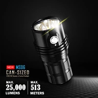 imalent ms06 high bright powerful flashlight professional rechargeable lantern outdoor edc lighting high power led flashlights