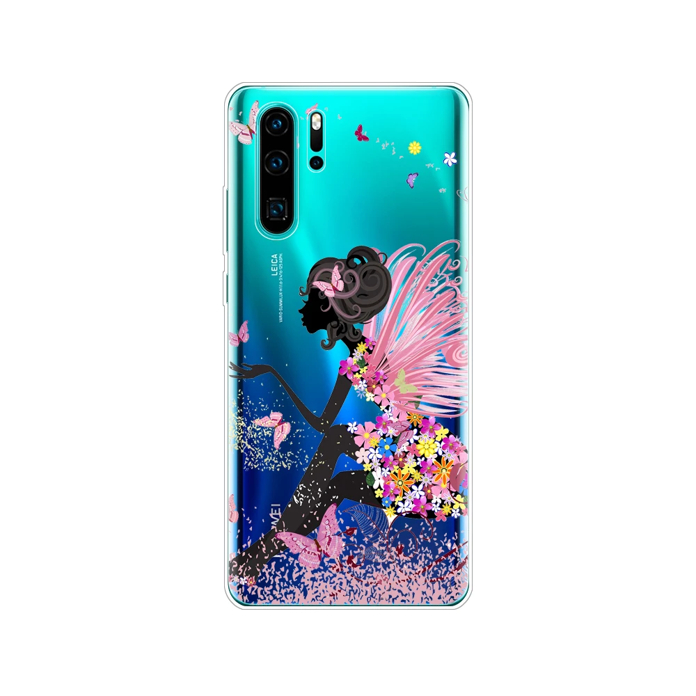 case for Huawei P30 Pro Case Silicone TPU Phone Back Cover On for Huawei P30 Pro VOG-L29 ELE-L29 P 30 Lite coque bumper