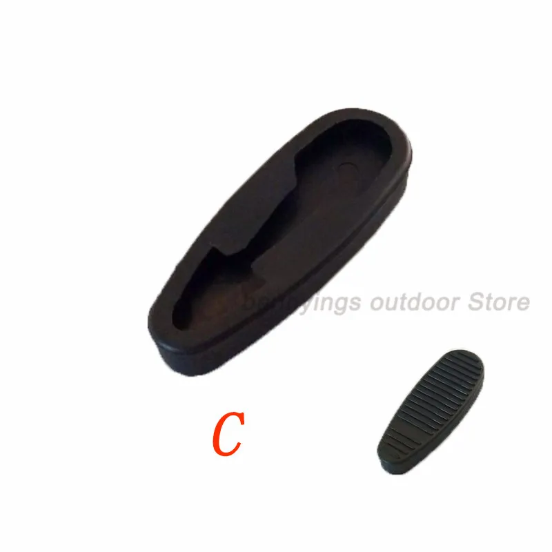 Аксессуары для охоты стрельбы ребристая Нескользящая прокладка отдачи Ar15 M4
