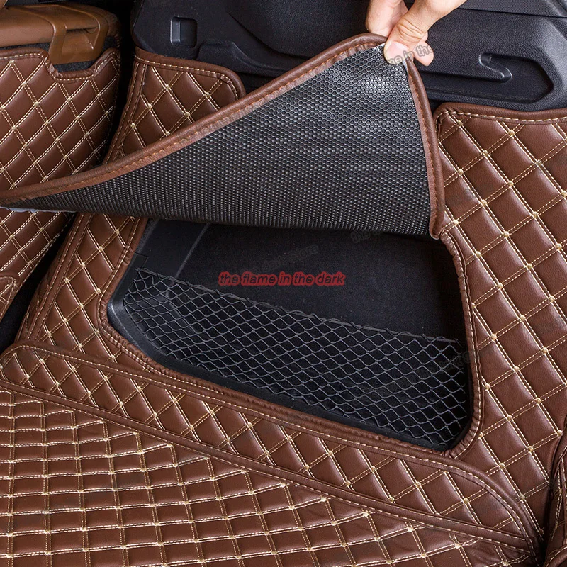 Кожаный коврик Lsrtw2017 для багажника автомобиля подкладка груза Haval H6 2017 2018 2019 2020 2021