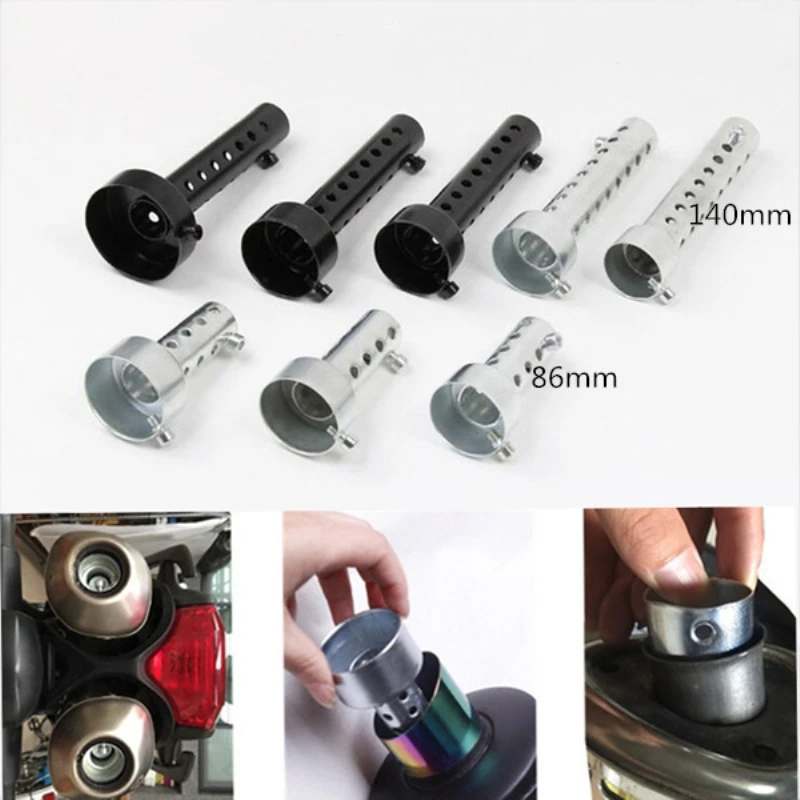 

35mm/42mm/45mm/48mm/60mm Motorcycle DB Killer Silencer Noise Sound Eliminator Exhaust Pipe Adjustable Muffler Silencer