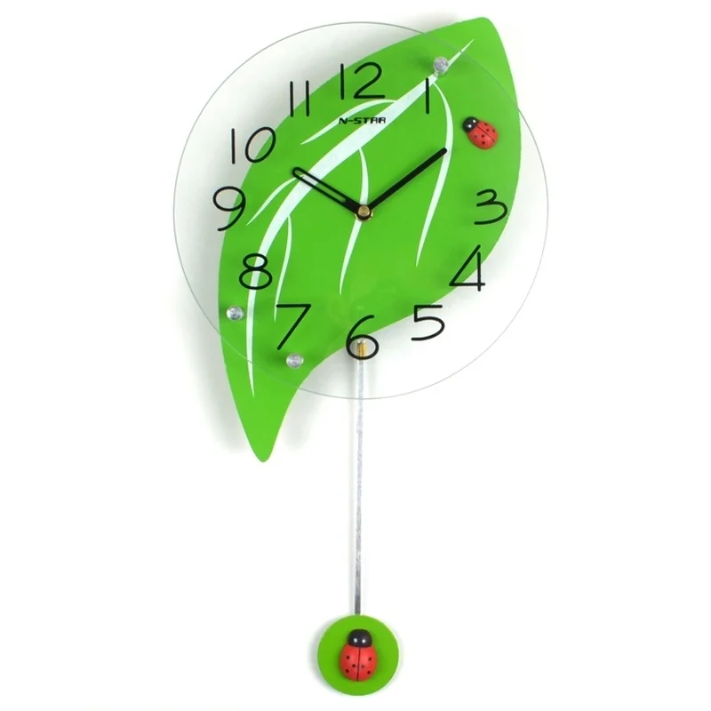 Настенные часы современные украшения для гостиной модные креативные бесшумные