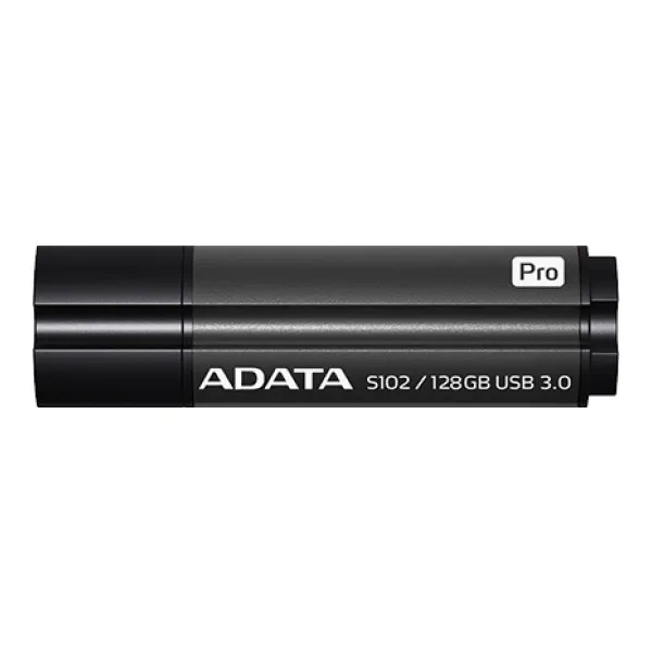 Флеш накопитель ADATA 128GB S102 PRO USB 3.0 Серый алюминий Read 600X AS102P 128G RGY|USB флэш-накопители| |
