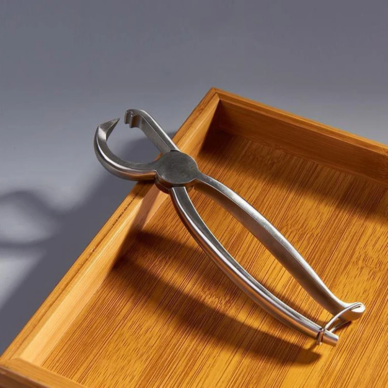 

Reusable Stainless Steel Tea Tongs Portable Creative Metal Tongs Mini Sugar Clip Tea Leaf Clips Tea Tools