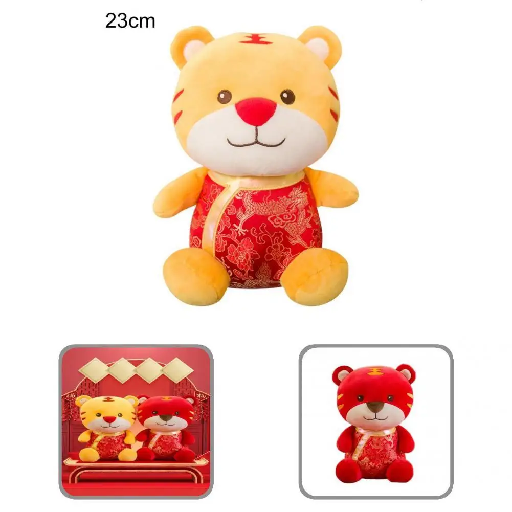 

Плюшевая трехмерная игрушка-талисман с изображением тигра для лица