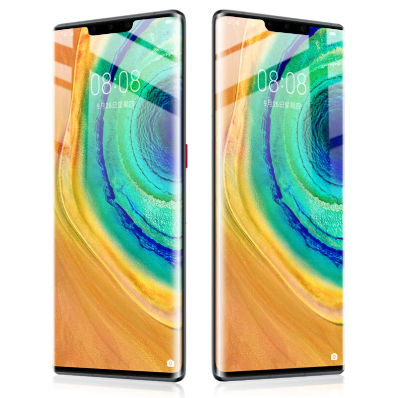 IMAK 3D Curved Full Cover Tempered Glass For Huawei Mate 30 Pro Anti-Explosion Screen Protector Flim 30pro | Мобильные телефоны и