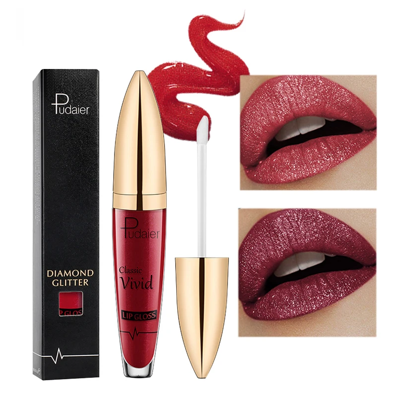 

Glitter Lipstick Long-Lasting Natural Waterproof Sweat-Proof Quick-Drying Non-Stick Cup Easy To Apply Moisturizing No Makeup