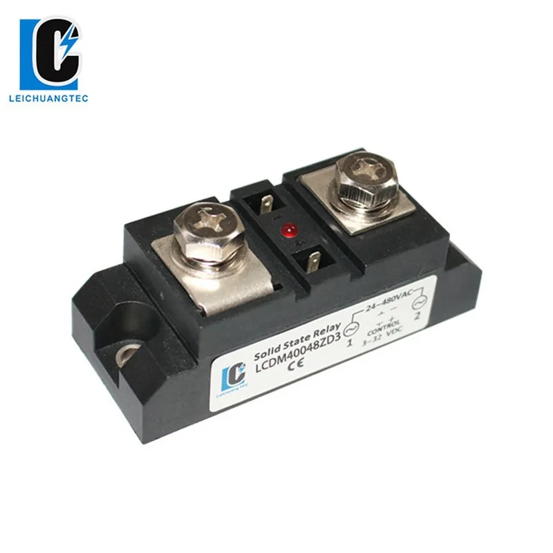 Высокомощное промышленное твердотельное реле постоянного/переменного тока SSR 400A