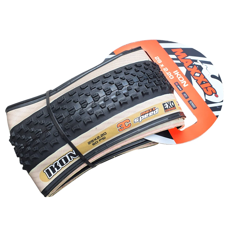Maxxis 29*2,2 бескамерные велосипедные шины сверхлегкие 120TPI 3C бескамерные готовые анти прокол 29*2,25 29er бежевые MTB велосипедные шины