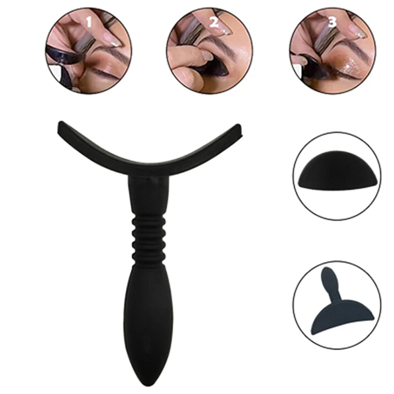 

Ручка силиконовые инструменты для макияжа Аппликатор Волшебные Тени для век штамп складка/Ленивый макияж аппликатор тени для век печать