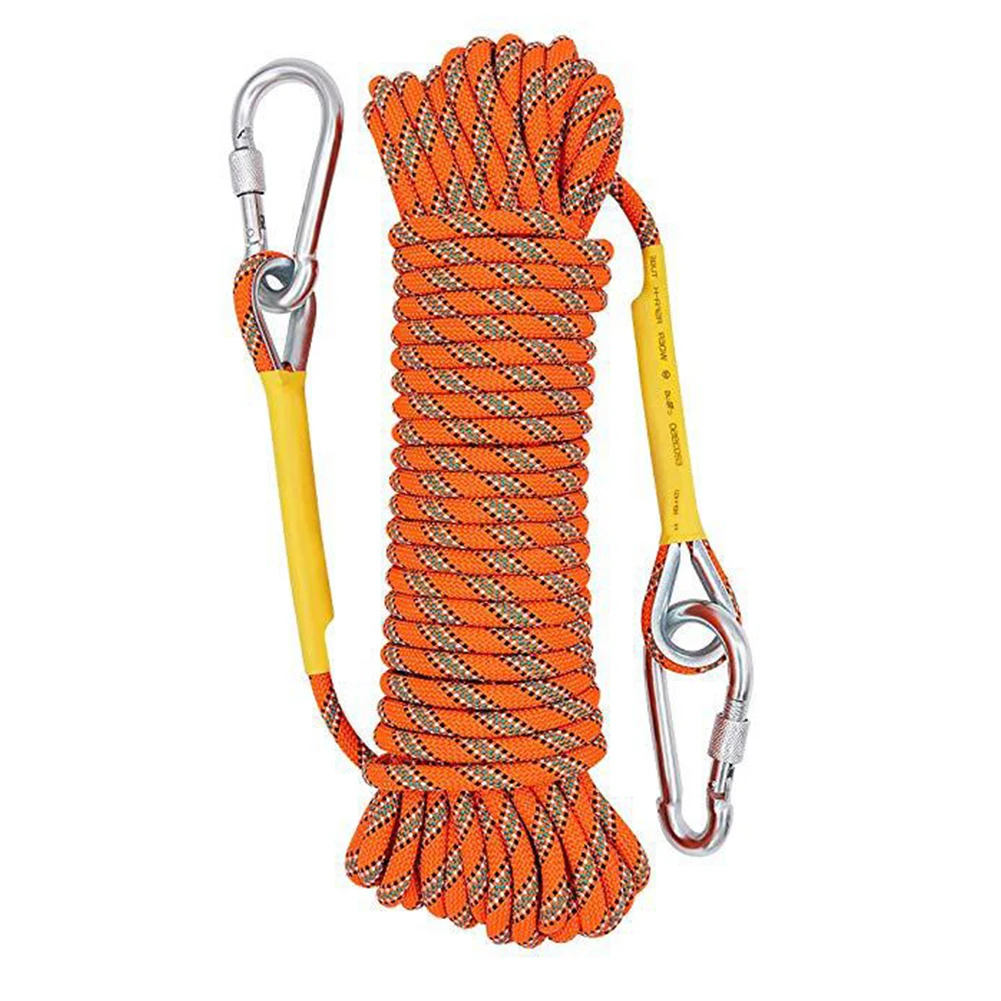 

10M Climbing Rope Outdoor Emergency Rope Rock Climbing Cord Outdoor Hiking Accessories RopeHigh Strength Cord Safety Rope Tool