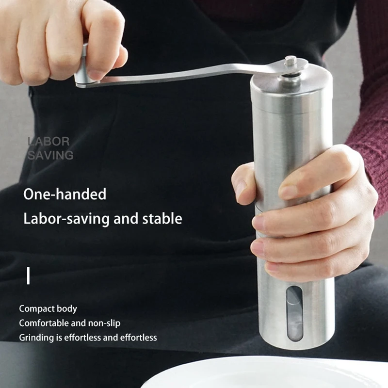 

Hand Coffee Grinder Portable Coffee Machine Coffee Grinder Stainless Steel Manual Coffee Grinder Kitchen Tool