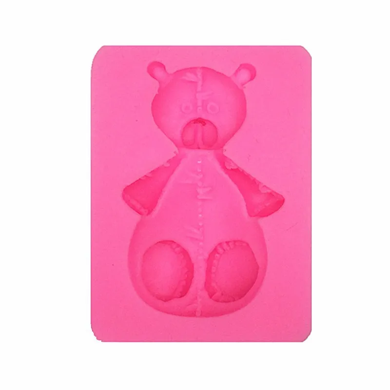 

Cute Bear Food Grade Silicone Fondant Cake Mold Chocolate Baking DIY Cake Mold