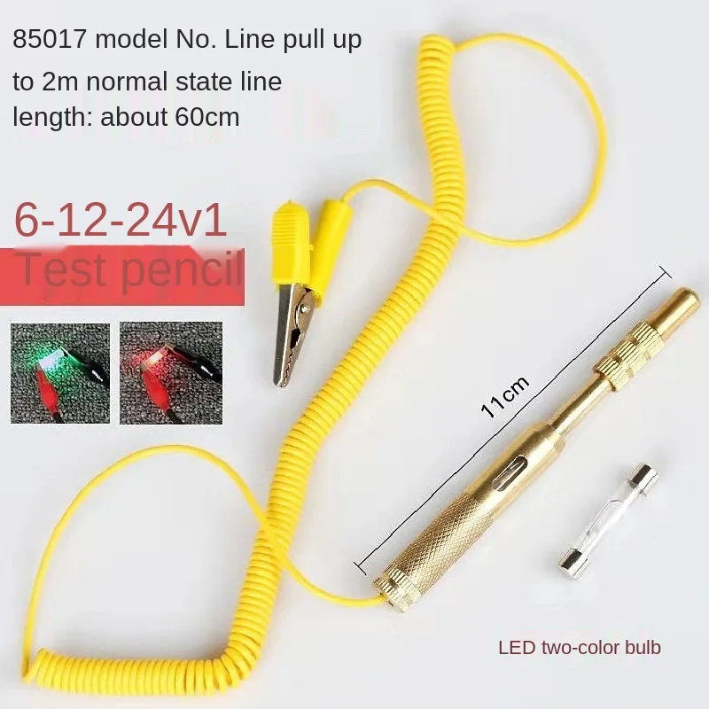 Auto Electric Pen Vehicle Test Pencil Lamp Circuit Overhaul Measuring Line Tool DC... |