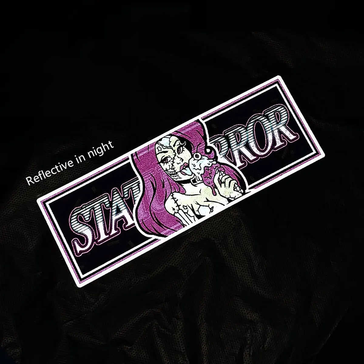 

Reflective JDM Anime Waifu Sticker Car Styling Auto Rear Windshield Window Body Sticker Motorcycle Decal