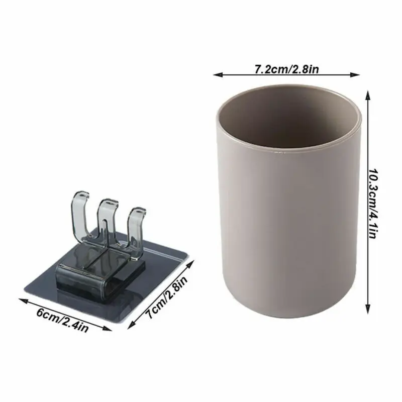 Настенная присоска для бритья и зубной щетки | Дом сад