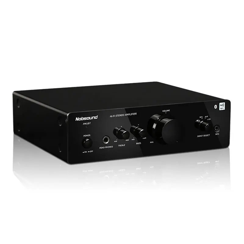 Усилитель Nobsound PM1 220 В или 110 Hi-Fi Bluetooth NFC усилитель выход 20 Вт + BT без в двух версиях |