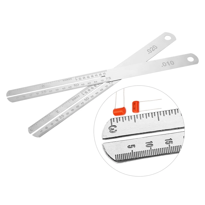 gitarre fret puller griffbrett griffbrett reparatur werkzeug protector stahl platte kondensator messen luthier free global shipping