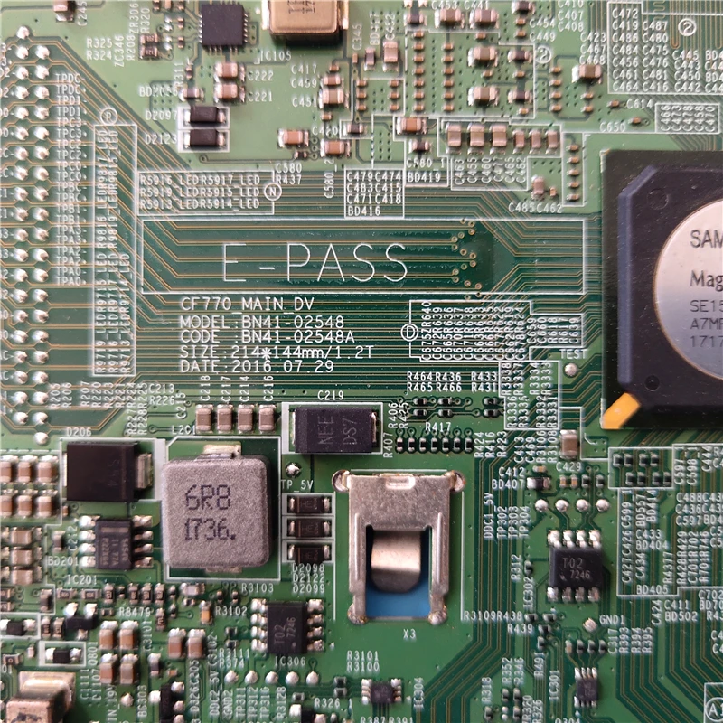 For  Main Board C24FG73FQN C24FG73FQU C24FG73FQL C27FG73FQN C27FG73FQU C27FG73FQL Motherboard BN41-02548A BN91-18169C