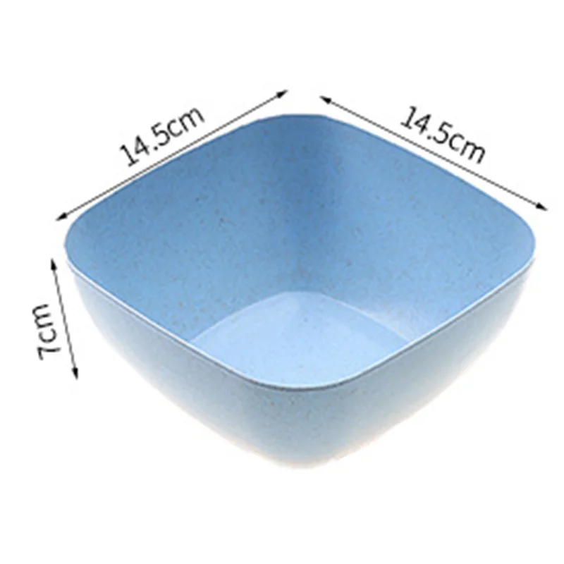3 шт./компл. Салатница пластиковый материал квадратная форма столовые приборы