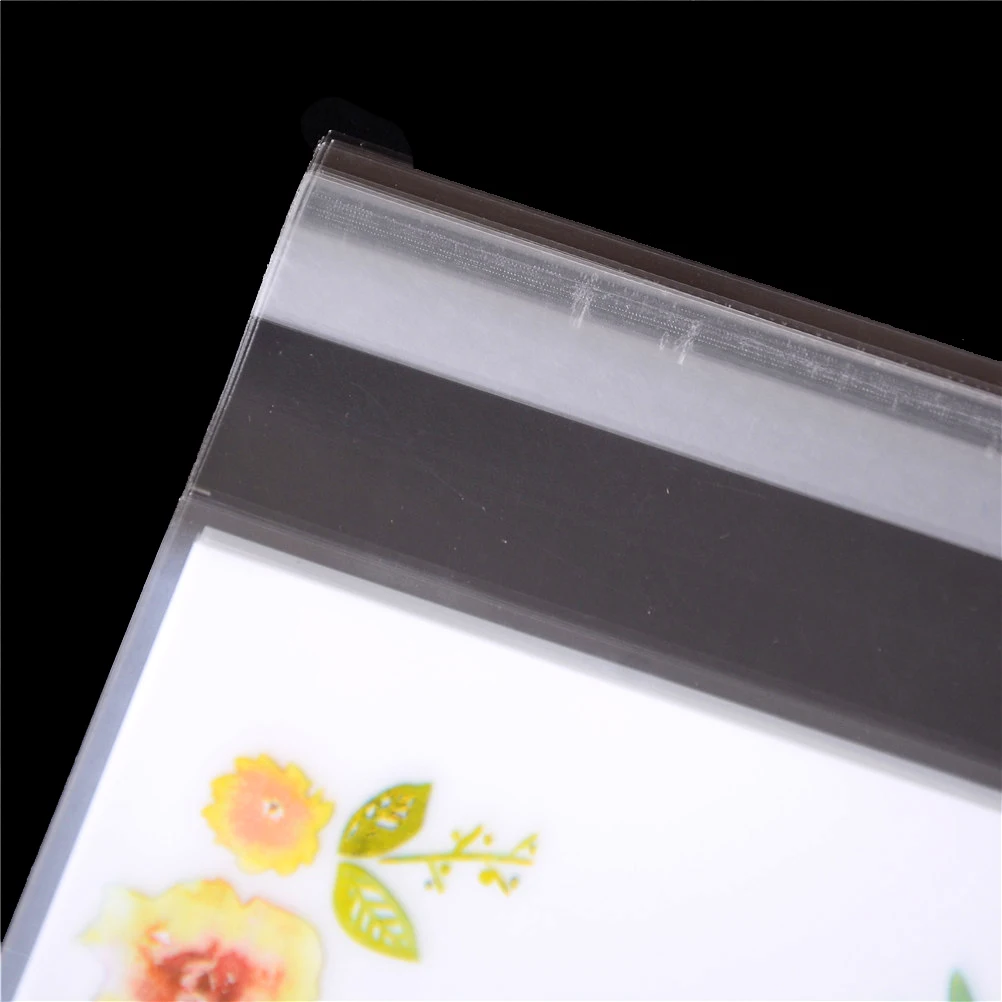 

100pcs/lot Thank You Cellophane Cookie Bag Biscuit Plastic Packing Bag Wedding Favor Candy Bag OPP Bag With Self Adhesive