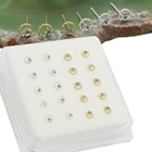 пирсинг в нос кольцо в нос пирсинг в нос серебро 925 бижутерия для женщин пирсинг носа гвоздик в нос серьги для пирсинга  украшения для пирсинга серьги в нос пирсинг 20 шт.набор, кольцо для пирсинга носа ручной работы