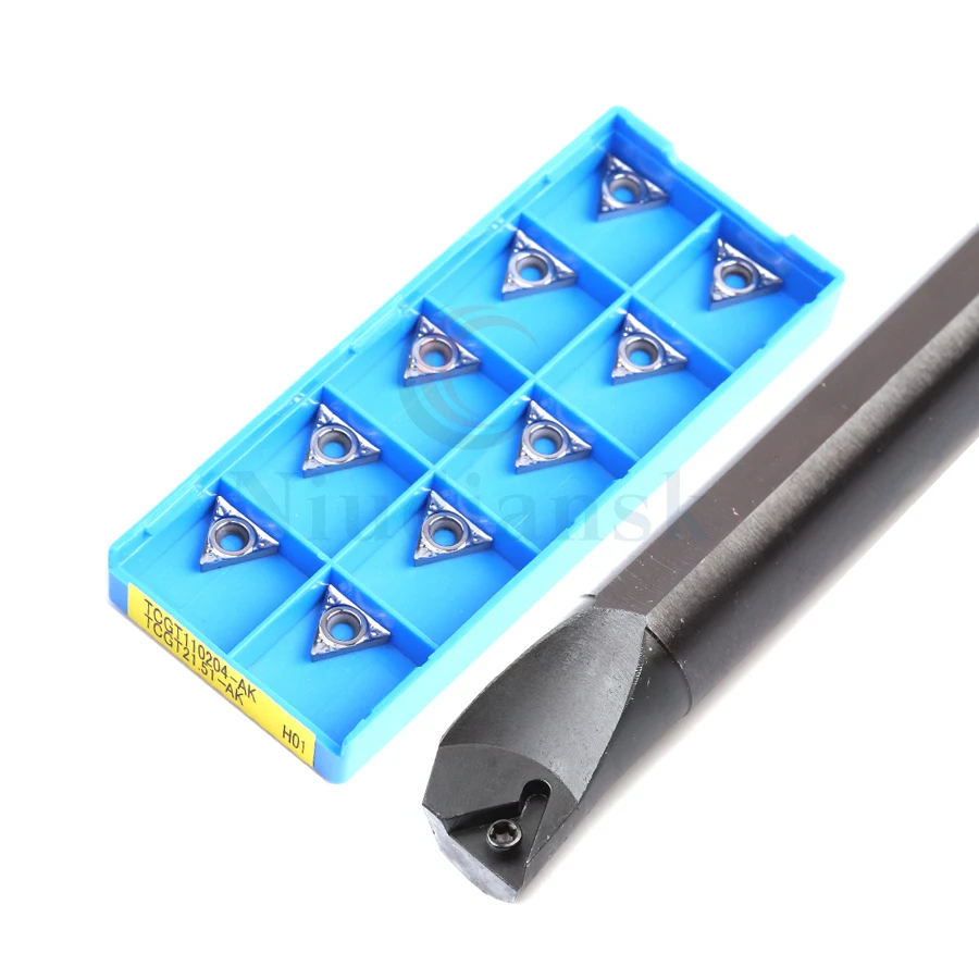 

S10K-STUCR11 Special inner hole turning toolholder for CNC machine tools+TCMT TCGT Hard alloy lathe turning wear-resistant blade
