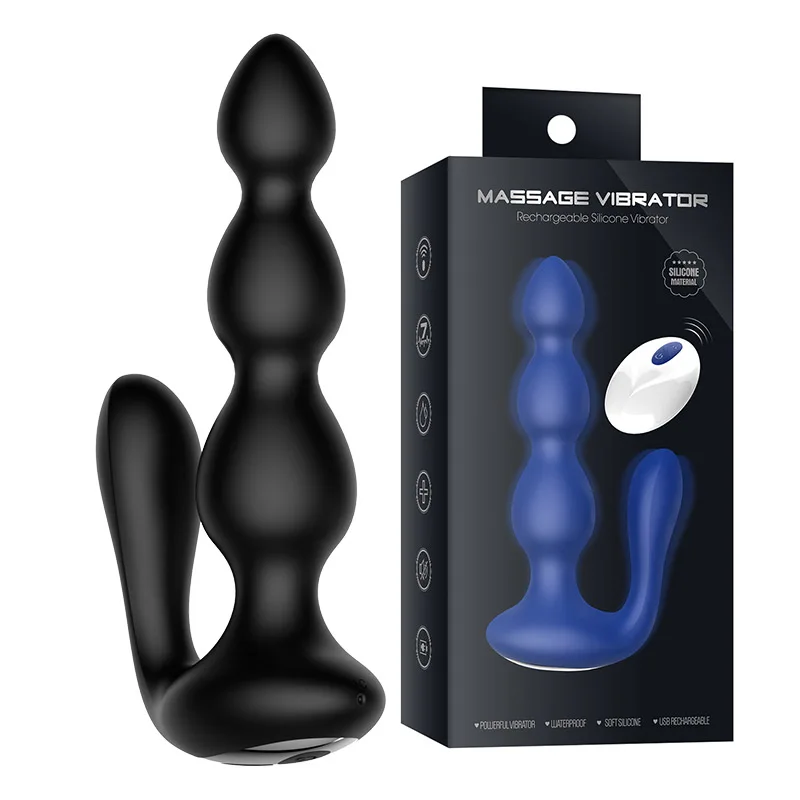 Большой анальный вибратор с дистанционным управлением секс игрушки для мужчин и