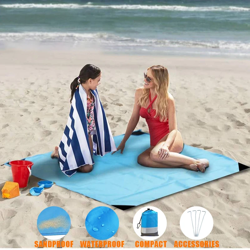 Пляжный коврик волшебное уличное портативное одеяло для отдыха на открытом